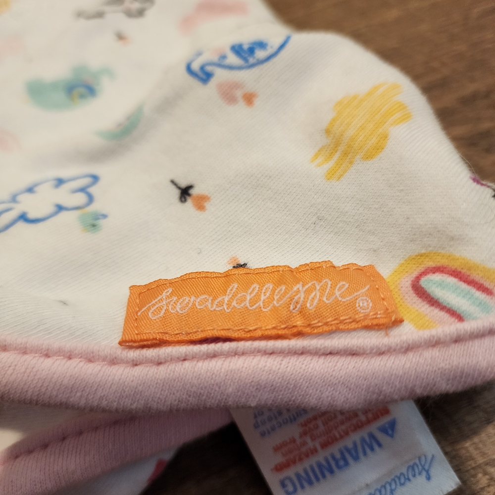 Baby Swaddle with Fun Prints and Blanket w/ Floral Prints Set - Picture 6 of 12